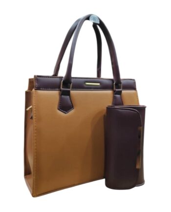 Leather Cookies 2 Pc Hand Bag